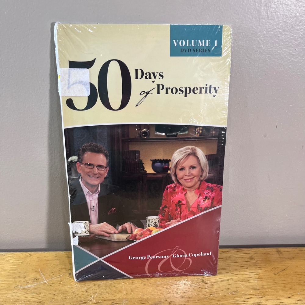 Kenneth Copeland 50 Days of Prosperity DVD Series Vol 1 George Pearsons 5-Disc